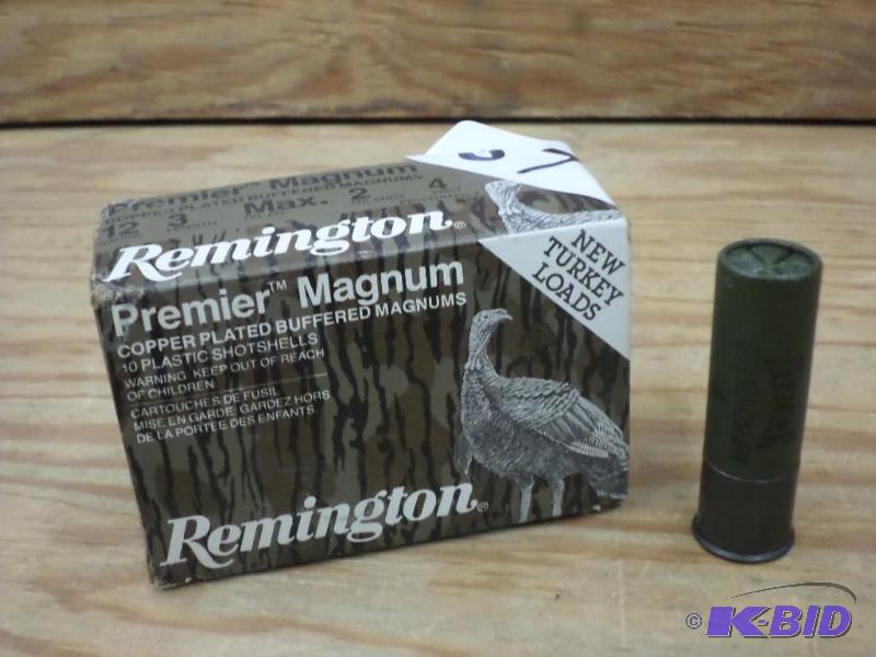 lot 57 image: (10) Rounds Remington 12-Gauge 3" Magnum...