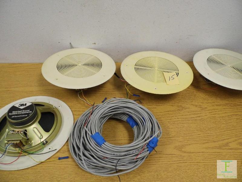 lot 15 image: Speakers wWire