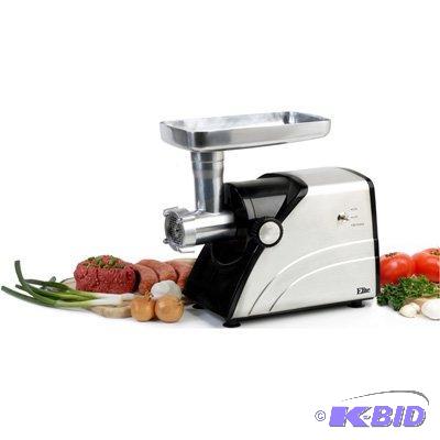 lot 10 image: Stainless Steel  Meat Grinder By Elite