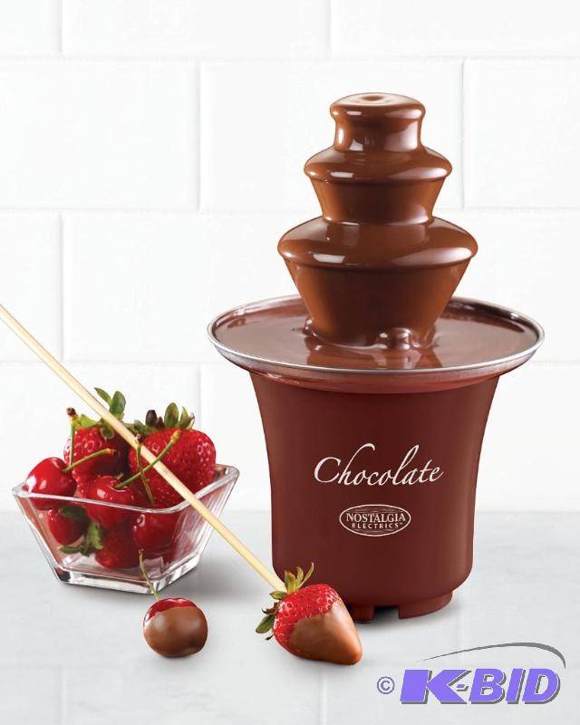 lot 121 image: Nostalgia Electrics CFF300 Mini Chocolate Fountain