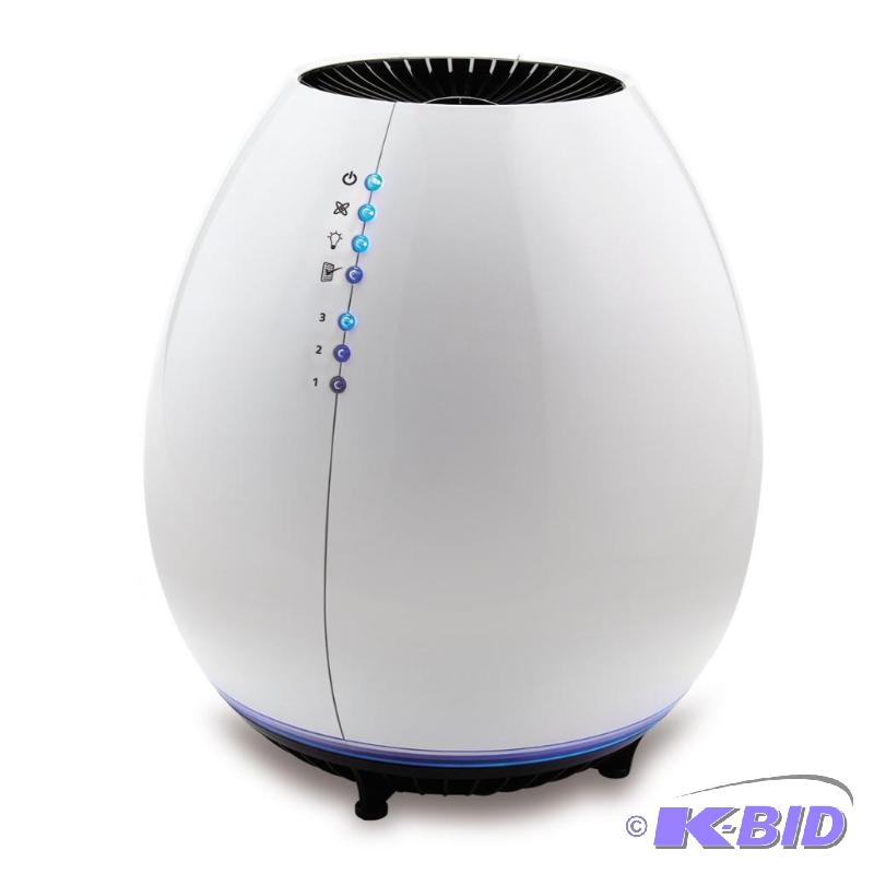 lot 124 image: Holmes HAP600-U HEPA-Type Egg Air Purifier, Permanent Filter