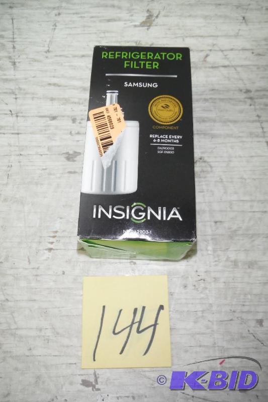 lot 144 image: Water Filter for Select Samsung Refrigerators NS-DA2903-1