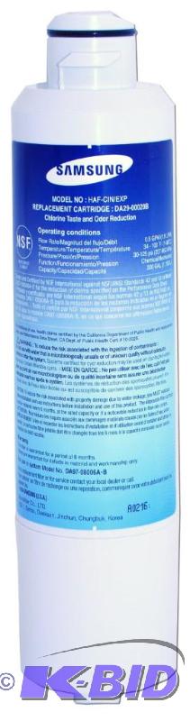 lot 148 image: Samsung Da29-00020b Refrigerator Water Filter, 1-pack