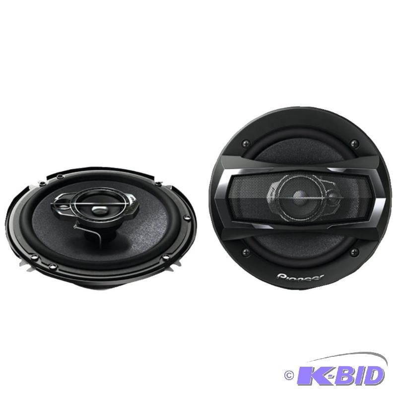lot 41 image: Pioneer TS-A1675R 6-12 3-Way TS Series Coaxial Car Speakers