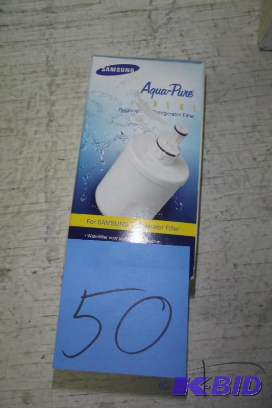 lot 50 image: Samsung DA29-00003G Aqua-Pure Plus Refrigerator Water Filter, 1-Pack