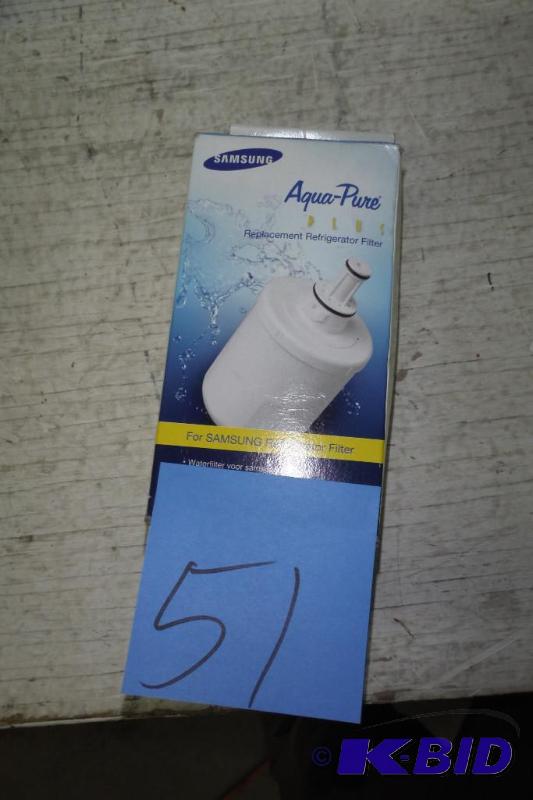 lot 51 image: Samsung DA29-00003G Aqua-Pure Plus Refrigerator Water Filter, 1-Pack