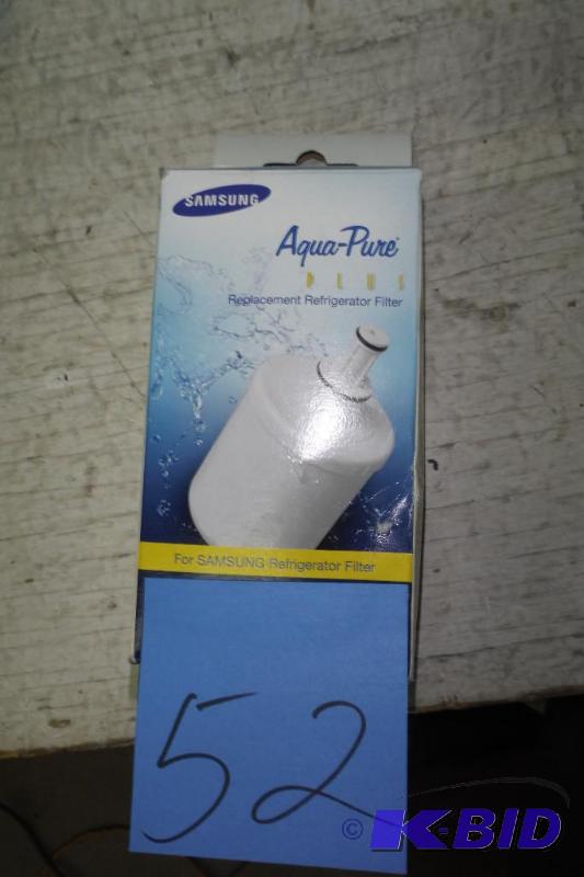 lot 52 image: Samsung DA29-00003G Aqua-Pure Plus Refrigerator Water Filter, 1-Pack