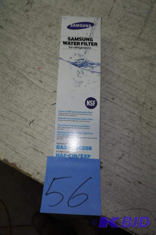 lot 56 image: Samsung Da29-00020b Refrigerator Water Filter, 1-pack