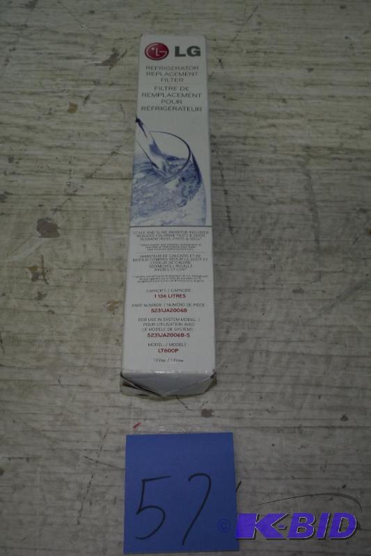lot 57 image: LG LT600P Refrigerator Water Filter, 1 Pack