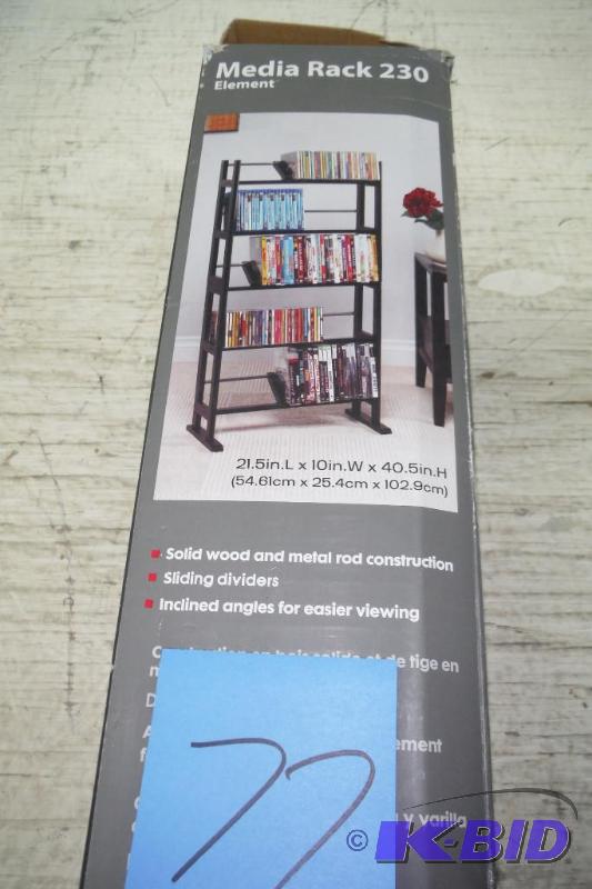 lot 77 image: Atlantic Media Rack 230