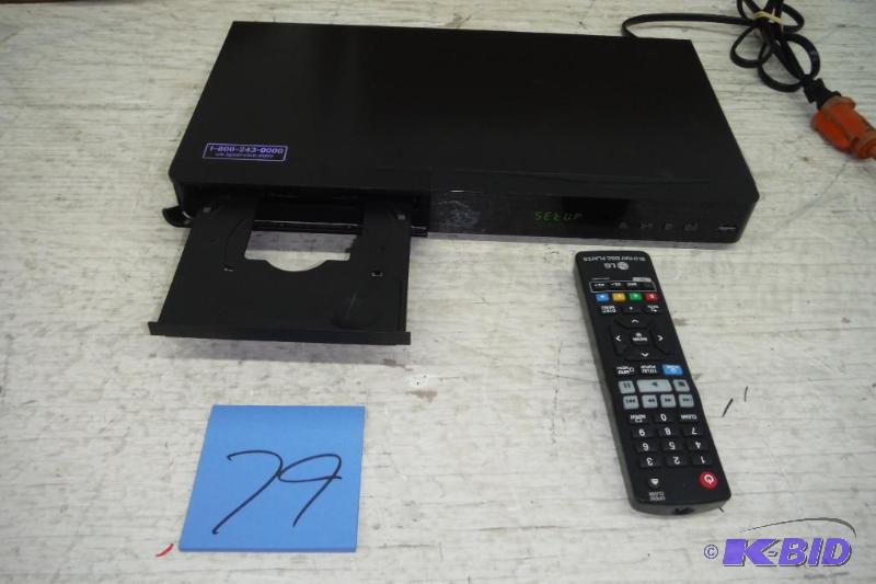 lot 79 image: LG Electronics BP530 3D Blu-ray Disc Player with Wi-Fi