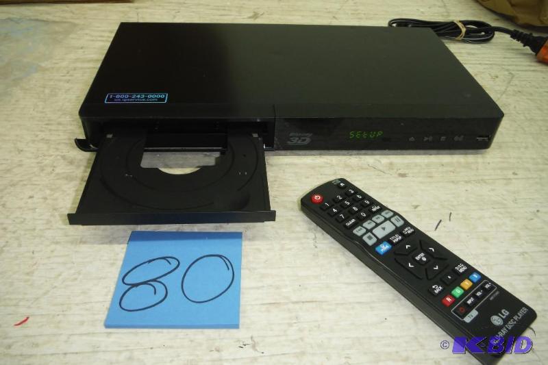 lot 80 image: LG Electronics BP530 3D Blu-ray Disc Player with Wi-Fi