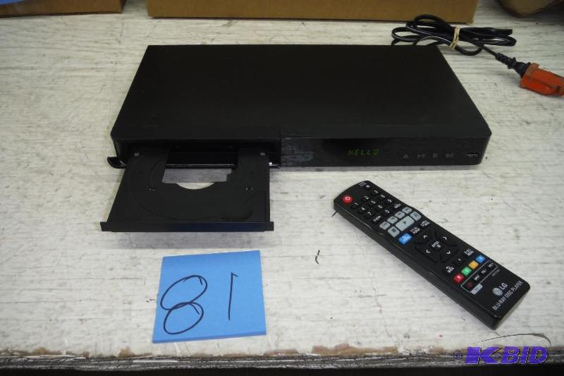 lot 81 image: LG Electronics BP530 3D Blu-ray Disc Player with Wi-Fi