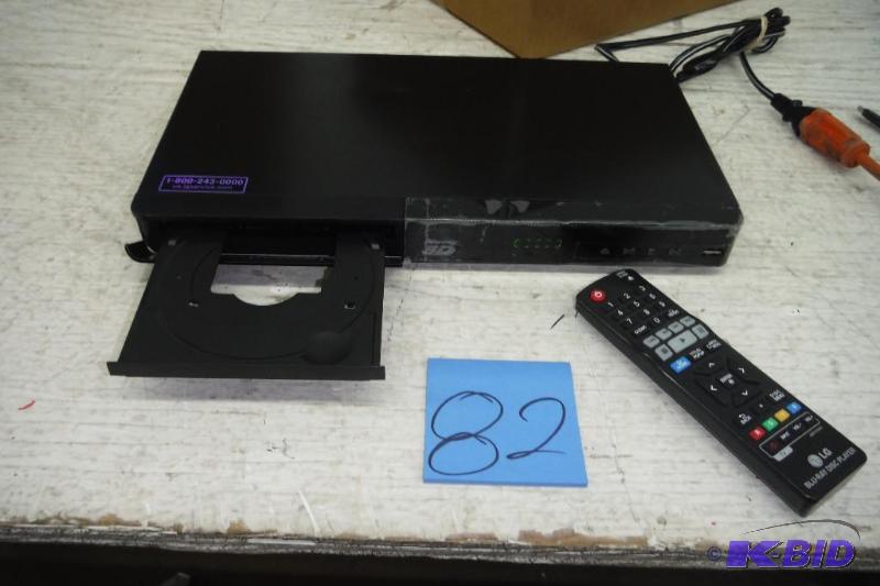 lot 82 image: LG Electronics BP530 3D Blu-ray Disc Player with Wi-Fi