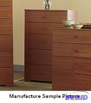 Five Drawer Chest - Walnut - Add stylish stor...