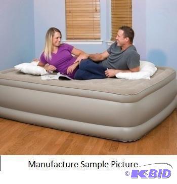 Pure Comfort Tan Extra Long Queen Raised Air ...