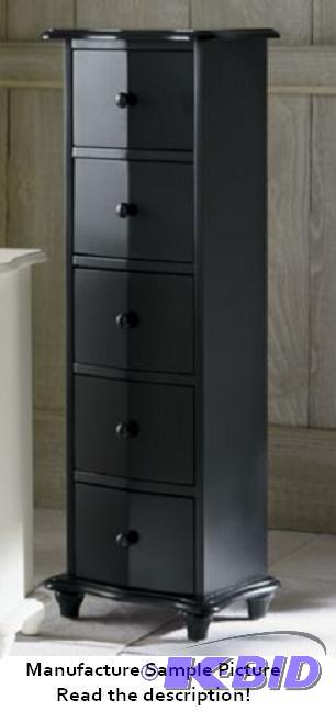 5 Drawer Cabinet - Black -&nbspKeep essentia...
