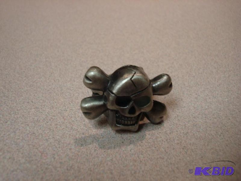 Skull Ring, Needs New Battery...