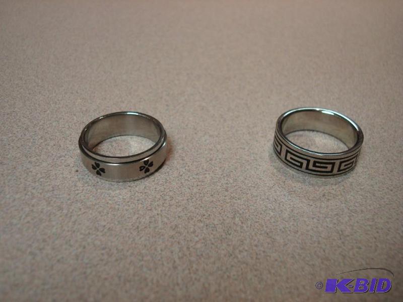 Pair Of Rings, One Spins...