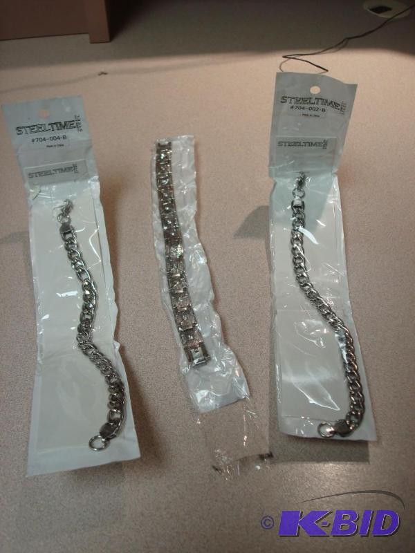Three New Stainless Steel Bracelets...
