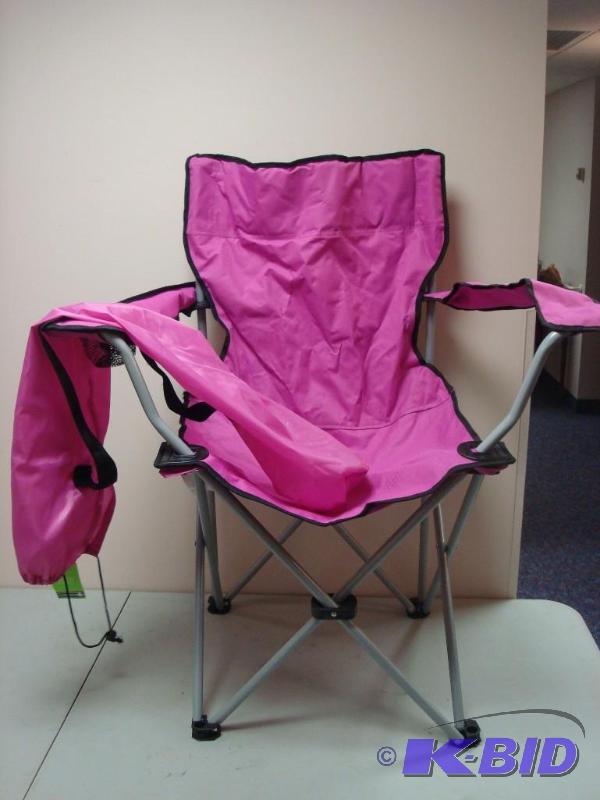 Pink Folding Chair And Bag...