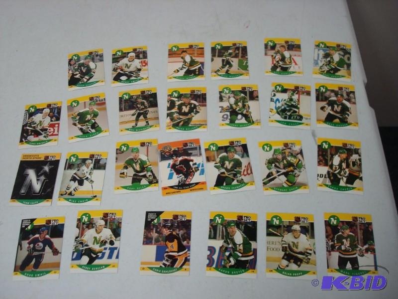 Lot Of North Stars&nbspHockey Cards...