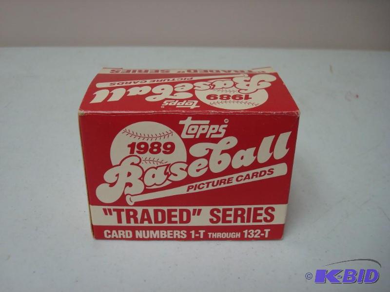 1989 Topps&nbspTraded Set Baseball Cards...