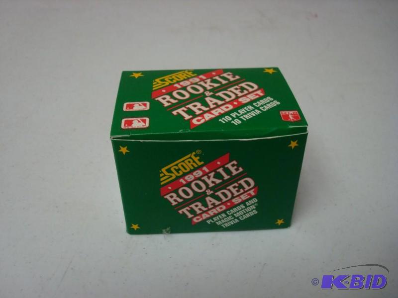 1991 Score Rookie And Traded Set Baseball Car...