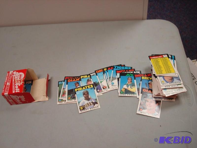 1986&nbspTopps&nbspTraded Set Baseball Card...