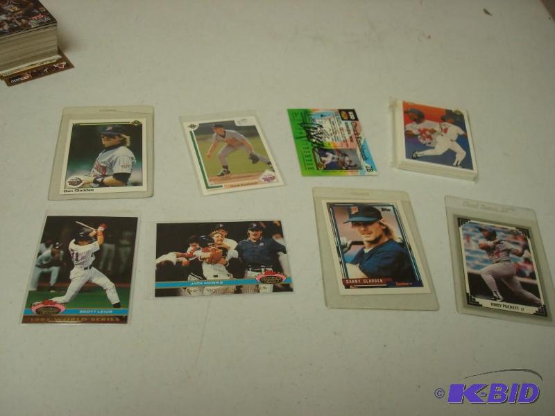 Lot Of Twins Baseball Cards&nbsp...