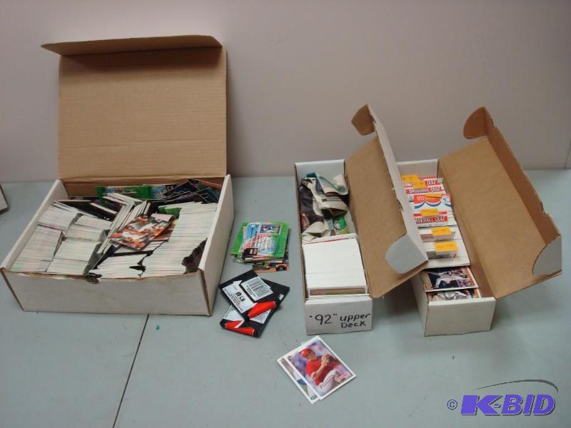 Lot Of Baseball Cards, Some 92 Upper Deck...