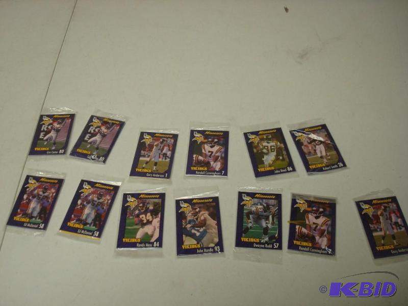 Lot Of Vikings Football Cards...