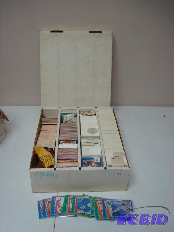 Lot Of Baseball Cards, 89 Donruss...