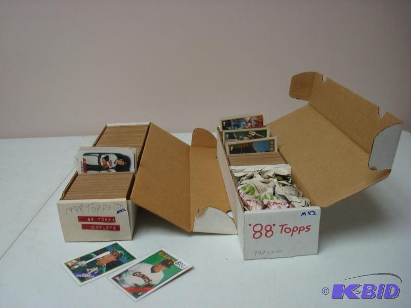 Lot Of Baseball Cards, 88 Topps...