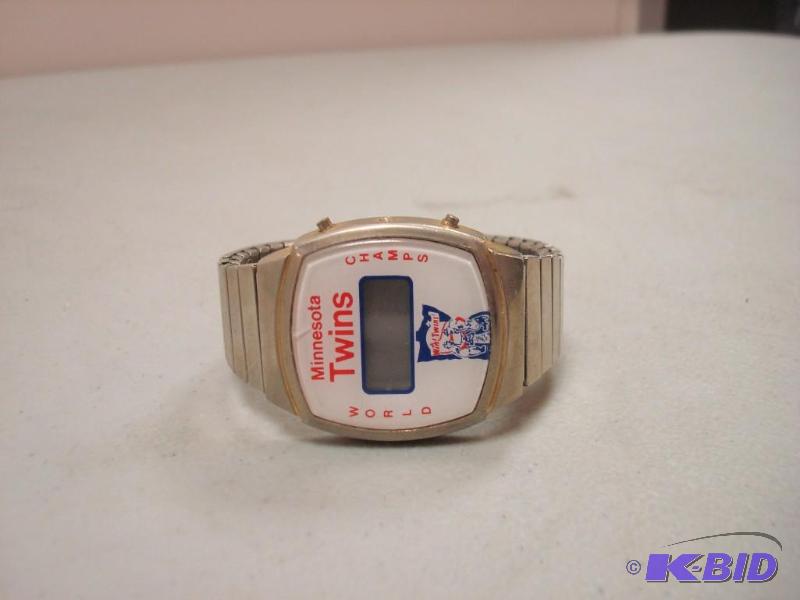 Minnesota Twins World Champs Digital Watch, U...