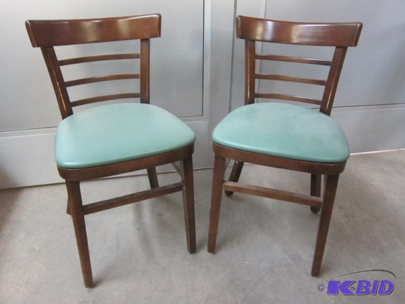 12 Wood and Upholstered Chairs