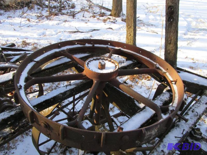 Vintage Steel Wheel