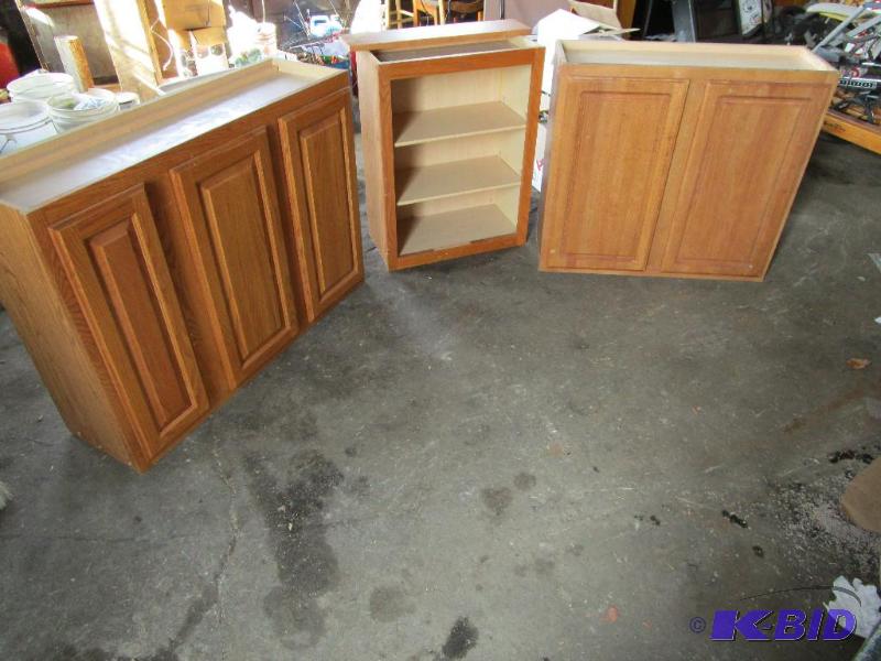 3 cabinets
