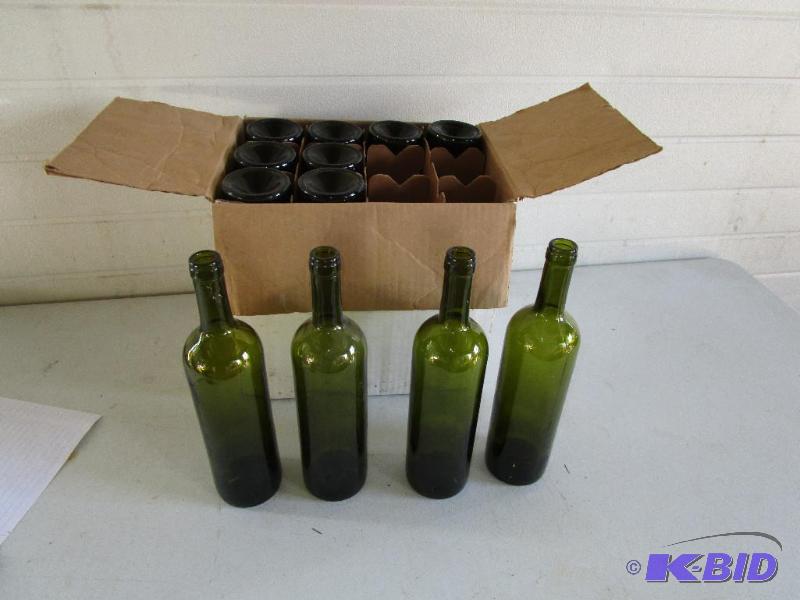 12 wine bottles