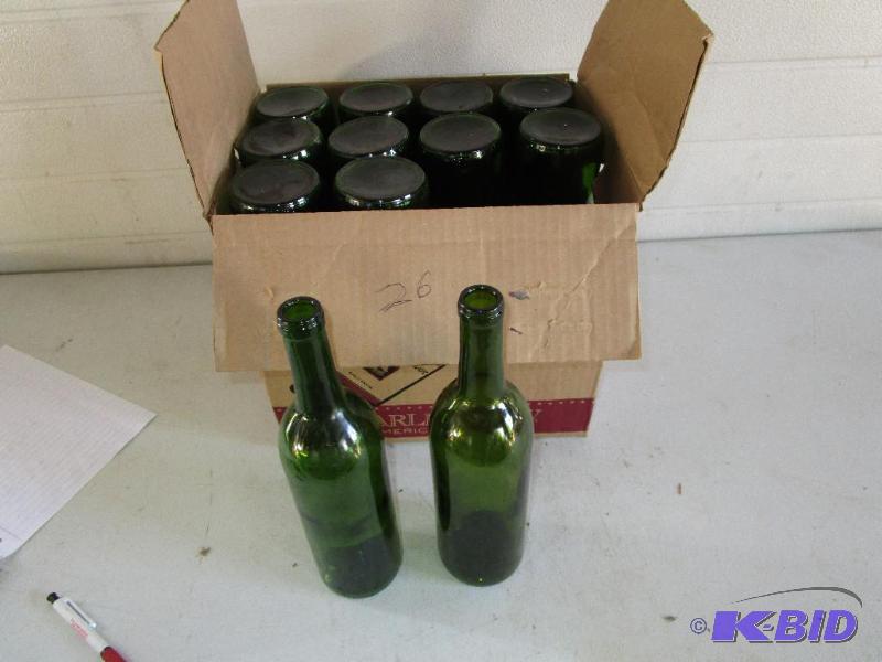 12 wine bottles