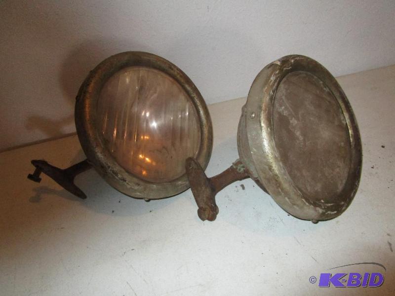 Vintage Ford Head Lamps