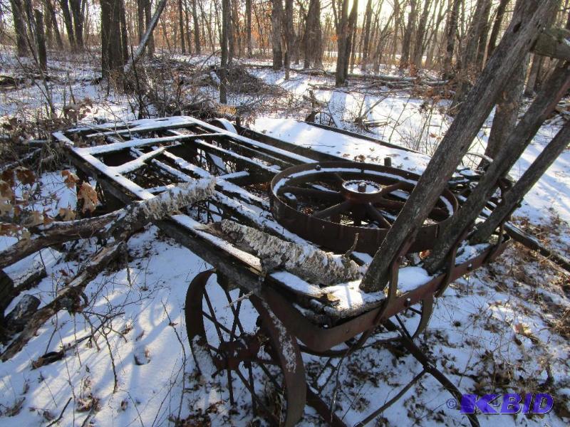 Vintage Railroad hand cart