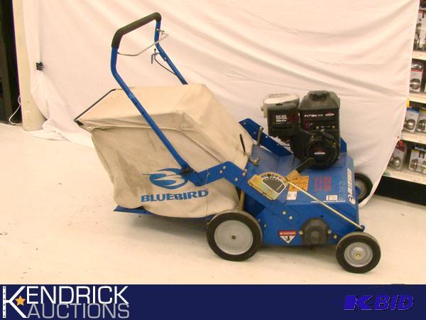 lot 10 image: 22 5.5 Hp Bluebird PR22 PowerRakeDethatcher