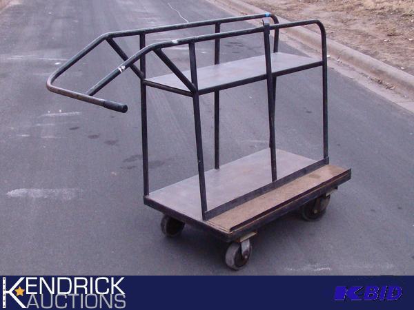 lot 54 image: Heavy Duty GlassLumberUtility Cart