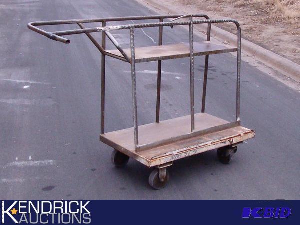 lot 55 image: Heavy Duty GlassLumberUtility Cart