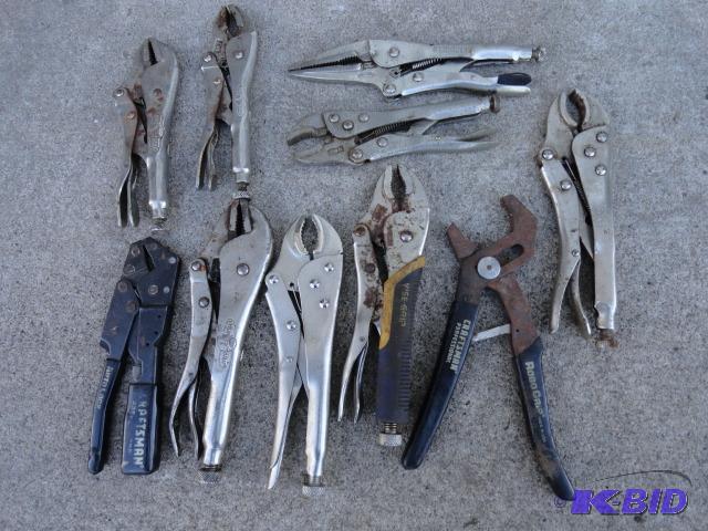 lot 111 image: Selection of Vice Grip, Pro-Mate and Craftsma...