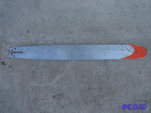 lot 123 image: David Bradley chainsaw bar, #2 69 7434 overal...