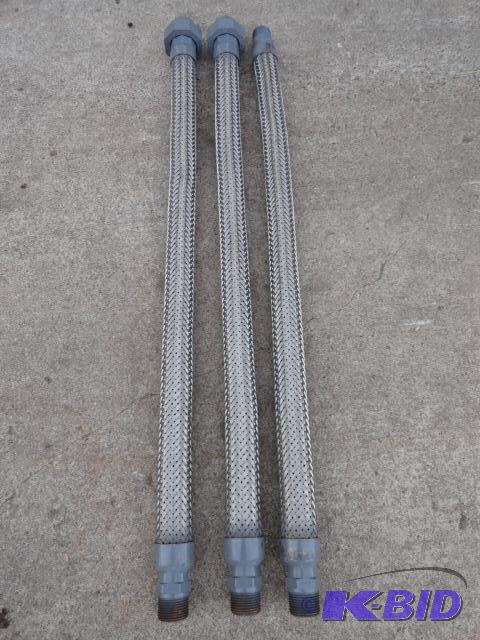 lot 127 image: Stainless steel braided flex hoses, Ward 150 ...
