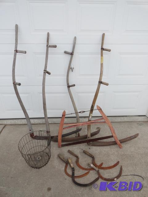 lot 63 image: Early hand tools, sly (Seymour, Vico), buck s...