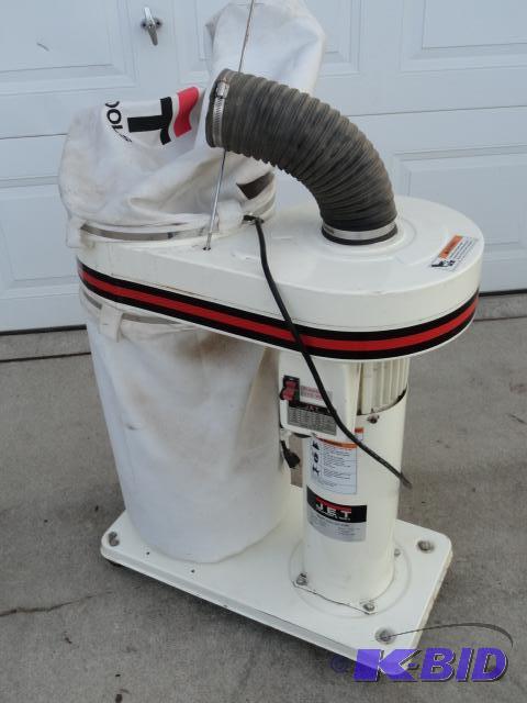 lot 78 image: JET Dust collector Model DC-650, Serial 10515...
